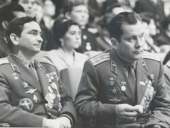 Фото советских космонавтов в музейном архиве